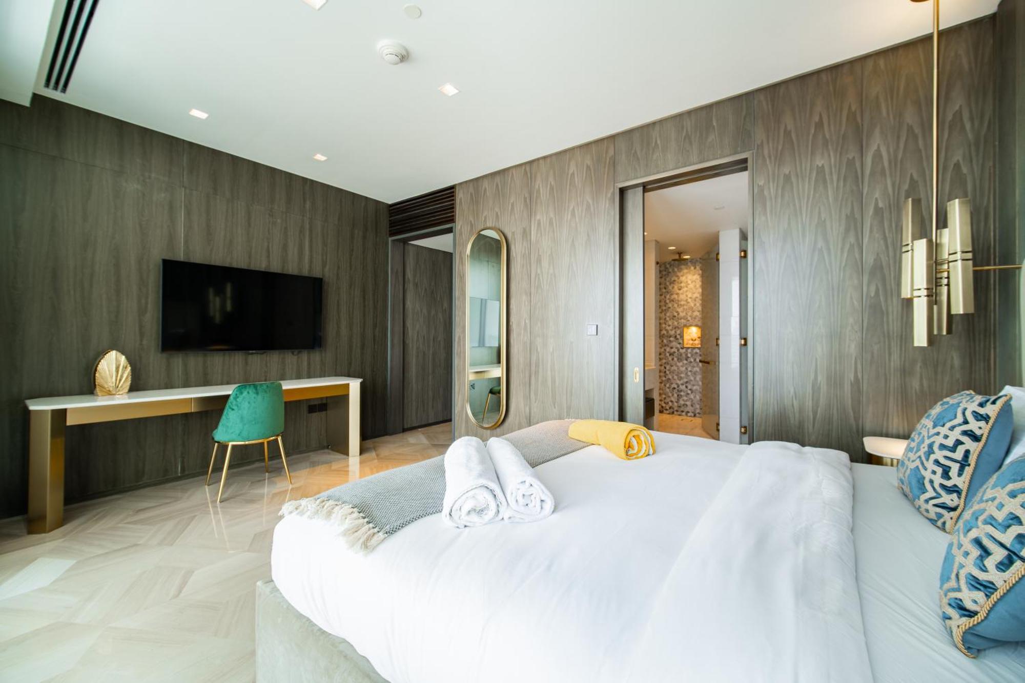 Five Palm Super Luxury Apt With Full Sea Views Dubaj Exteriér fotografie